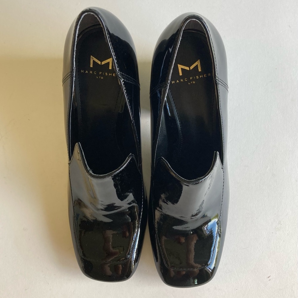 Marc Fisher Black Patent Leather Heels. Beautiful and classy. - Picture 6 of 15